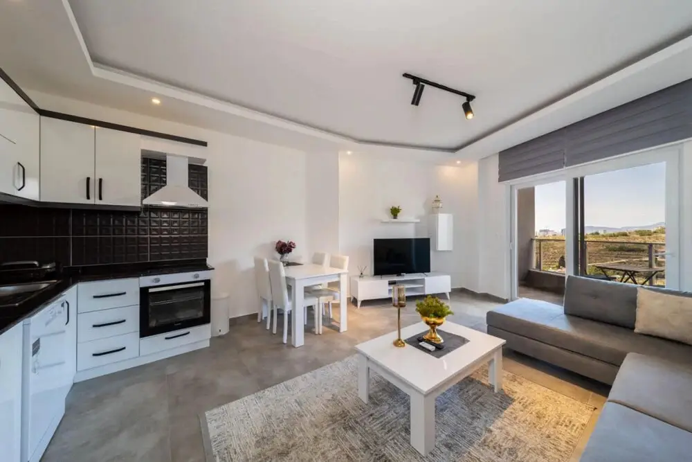 Аланья: Lovely Flat With Shared Pool and Balcony in Alanya