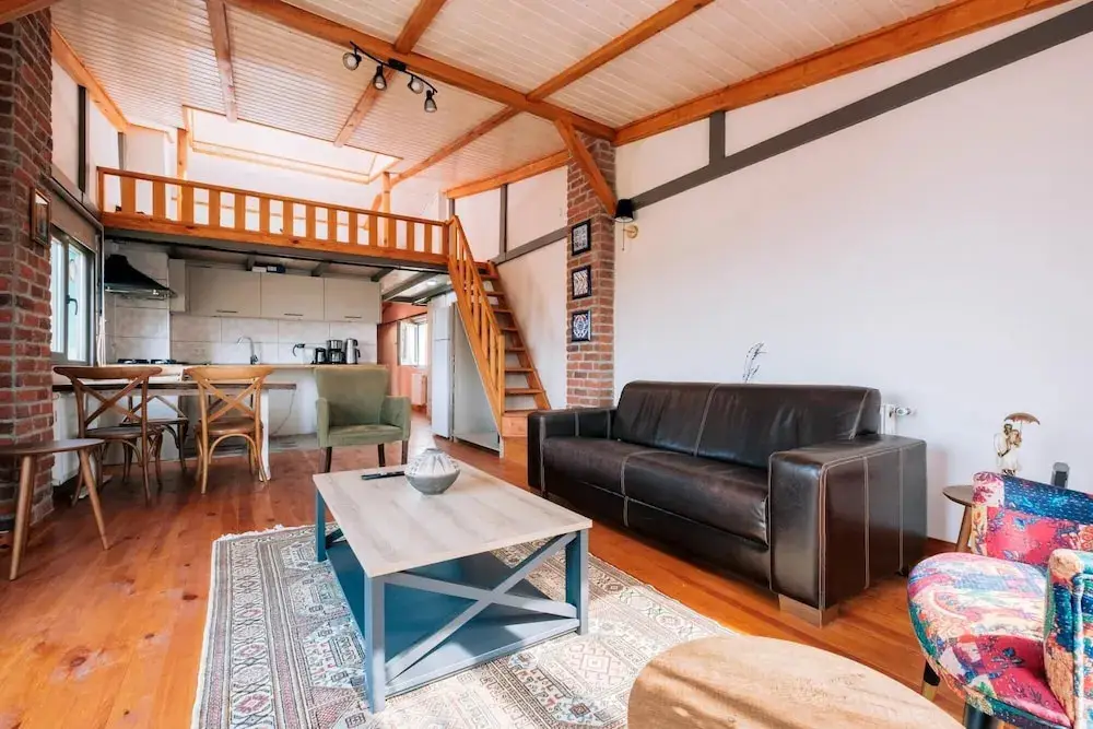 Стамбул: Stunning Sea View Loft 5 min to Park in Kuzguncuk