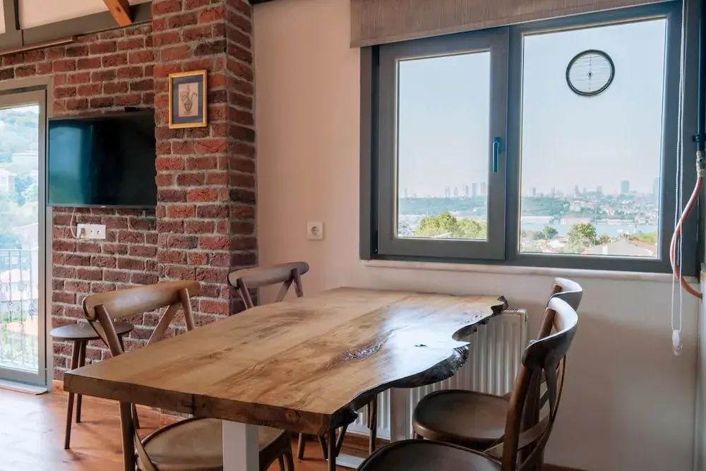 Стамбул: Stunning Sea View Loft 5 min to Park in Kuzguncuk
