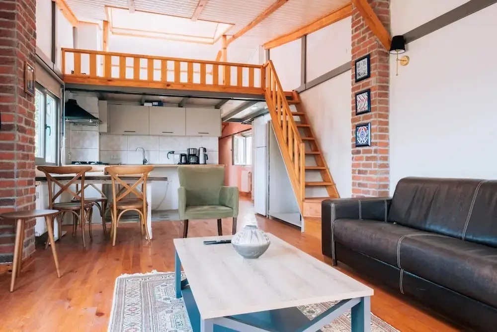 Стамбул: Stunning Sea View Loft 5 min to Park in Kuzguncuk