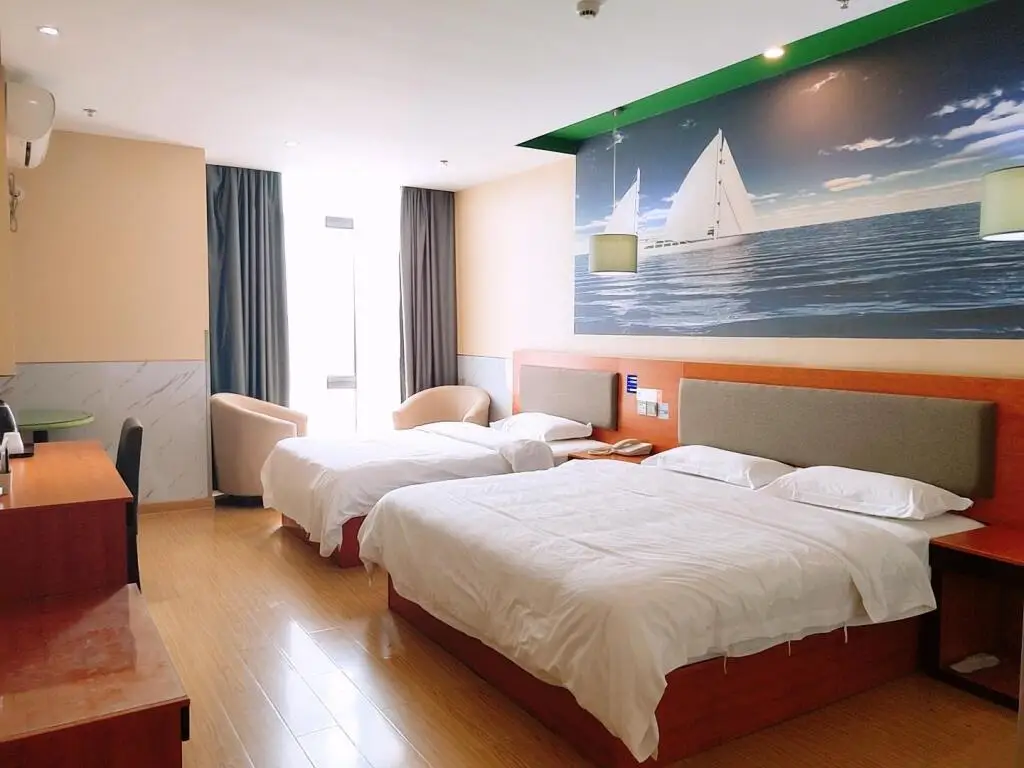 Хучжоу: Thank Inn Chain Hotel Zhejiang Huzhou Changxing Town Qingfang City