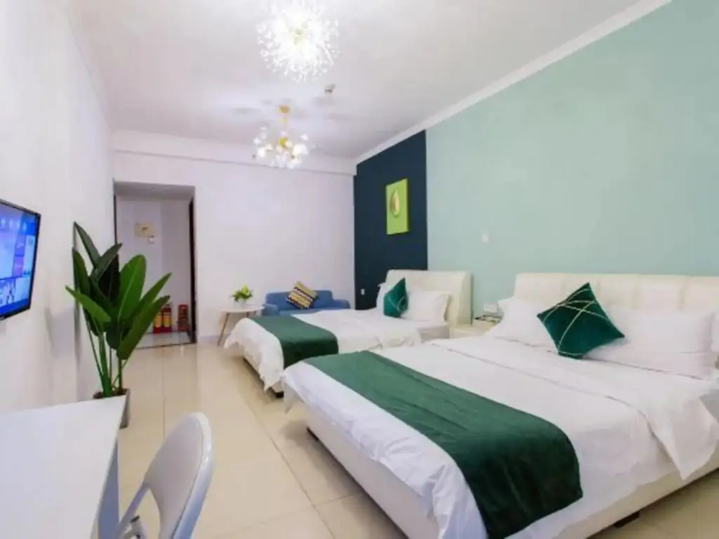 Гуанчжоу: Weige Theme Apartment (Guangzhou Pazhou Exhibition Center)