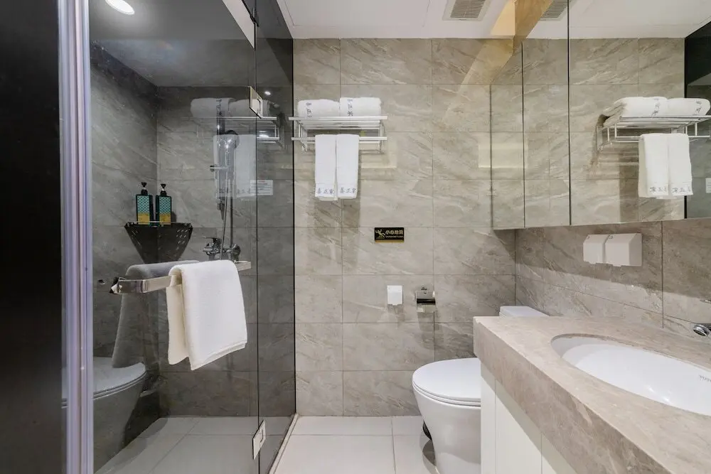 Гуанчжоу: Xizhengjia Apartment Hotel (Guangzhou Financial City Keyun Road subway station store)