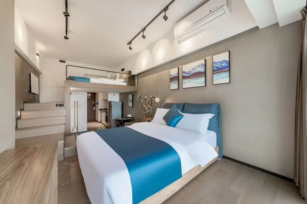 Гуанчжоу: Xizhengjia Apartment Hotel (Guangzhou Financial City Keyun Road subway station store)