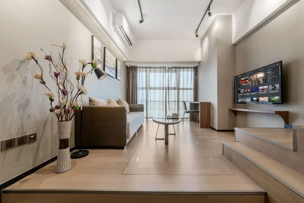 Гуанчжоу: Xizhengjia Apartment Hotel (Guangzhou Financial City Keyun Road subway station store)