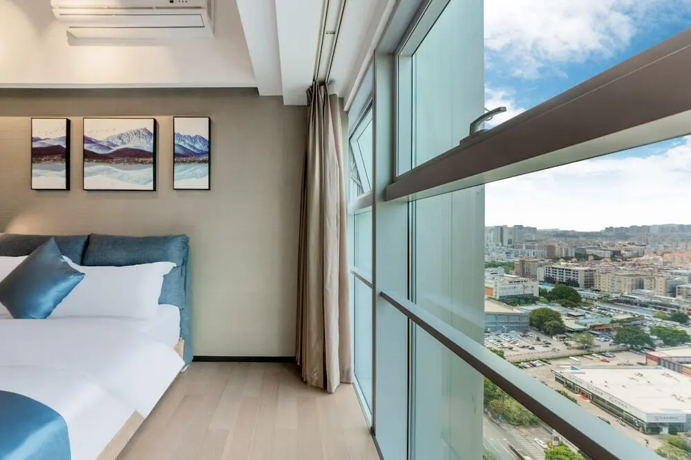 Гуанчжоу: Xizhengjia Apartment Hotel (Guangzhou Financial City Keyun Road subway station store)