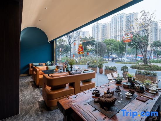 Чэнду: Yingang Smart Design Hotel (Chengdu Shuangliu International Airport Southwest Minda Branch)