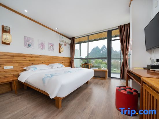 Яншо: Yangshuo Linyuanju Homestay (Xingping Ancient Town 20 yuan RMB Scenic Area)
