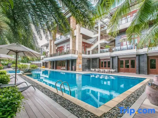 Санья: Sanya Yalong Bay Qixu Holiday Pool Villa (Sunwan Road)