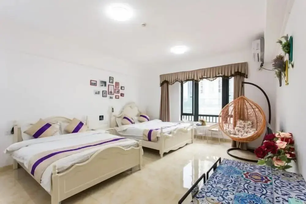 Дунгуань: Qieyiju Serviced Apartment (Dongguan Dongcheng Wanda Plaza)