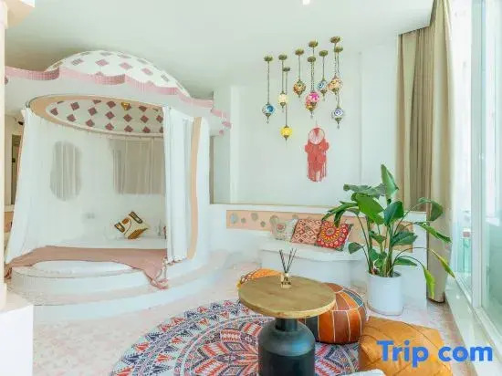 Санья: On the 7th afternoon, Pool Beach Tinghai Design Meisu (Sanya Tianya Haijiao Branch)