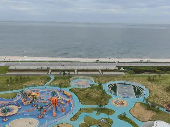 Вэйхай: Naxianghai Blue Ocean Apartment Hotel (Rongcheng Intercontinental Holiday Plaza)