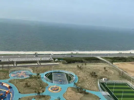 Вэйхай: Naxianghai Blue Ocean Apartment Hotel (Rongcheng Intercontinental Holiday Plaza)