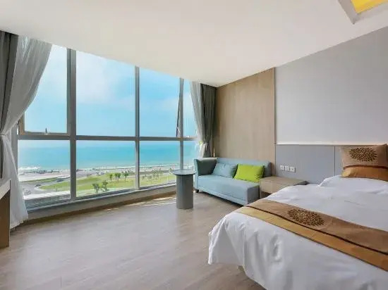 Вэйхай: Naxianghai Blue Ocean Apartment Hotel (Rongcheng Intercontinental Holiday Plaza)