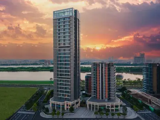 Гуанчжоу: Jinshe Mingdu International Apartment (Guangzhou Tianhe Financial City Sanxi Metro Station)