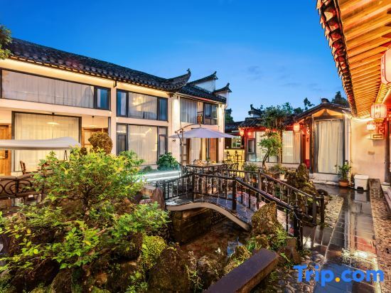 Hongcun Nanye Huipai Private House Villa Light Luxury Holiday Homestay — фото 1