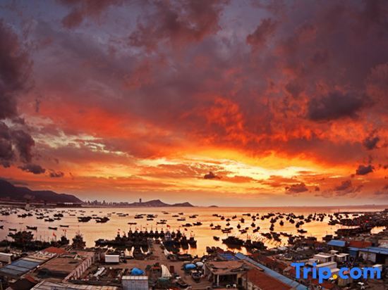 Ляньюньган: Lianyungang Bi Hai silver sand Theseas Apartments Hotel