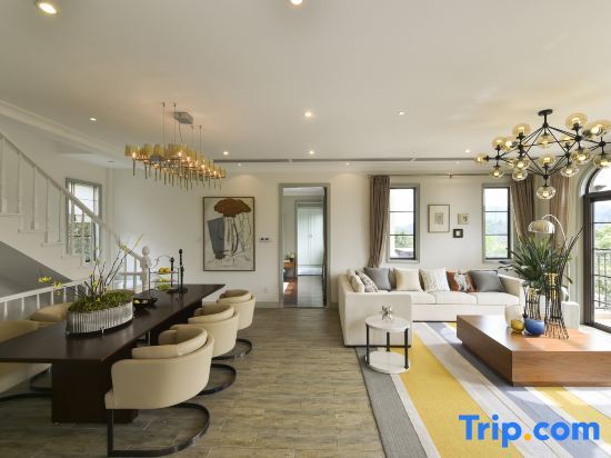 Хучжоу: Diffuse far villa holiday landscape villa