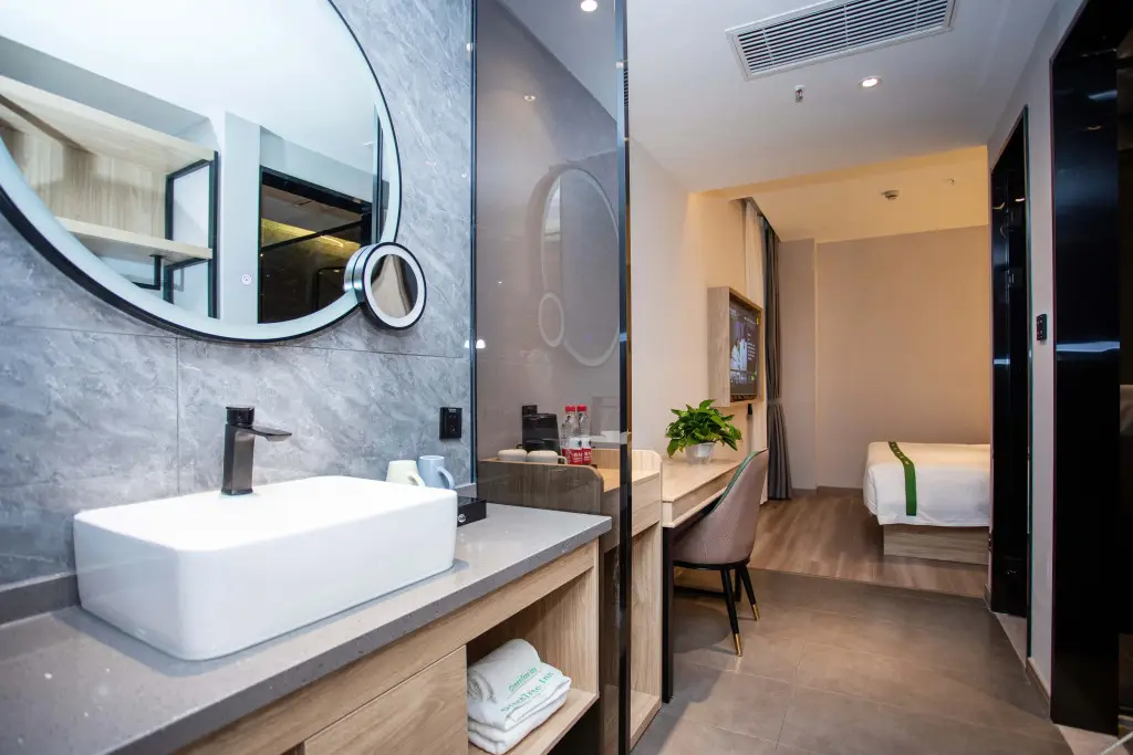 Шанхай: GreenTree Inn Express Hotel (Shanghai Aerospace City Xindu Road)