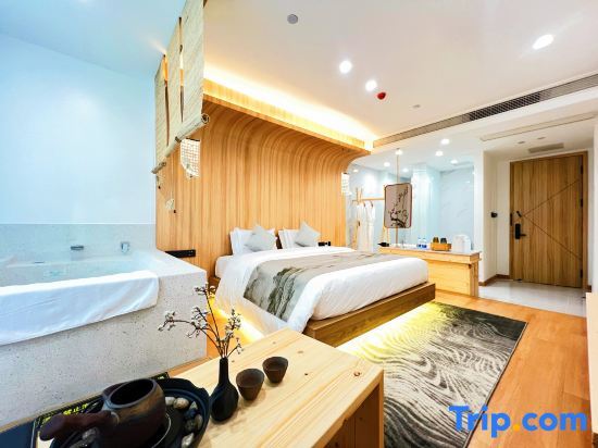 Чэнду: Dujiangyan South Bridge Guishu Gong Sitting Private Tang Homestay