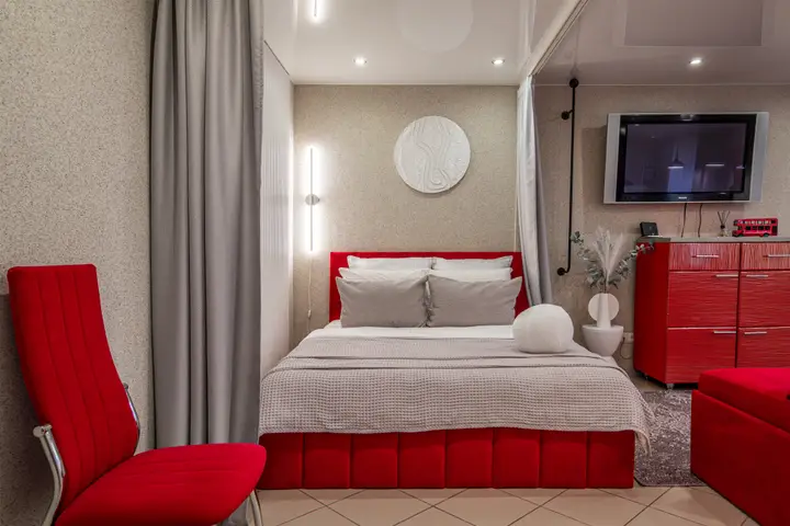 Ставрополь: Квартира Red Bus Apartment na Mira