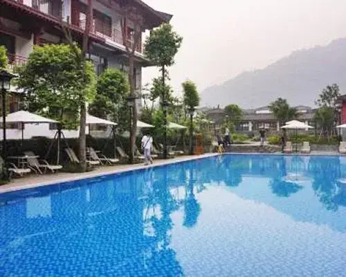 Чэнду: Taoyuan Hotspring International Hotel - 4 Nights, Chengdu, China