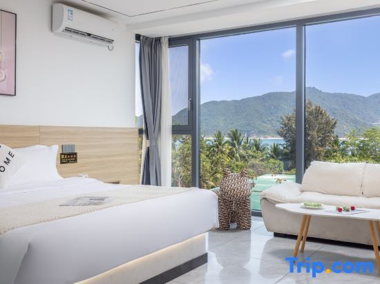Санья: Here Nashan Nahai Surfing Seaview Homestay (Sanya Wuzhizhou Island Houhai Bay Branch)