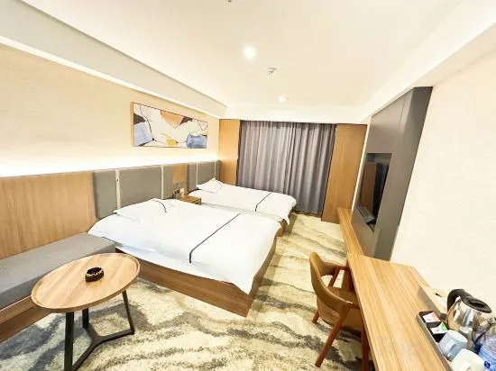 Нанкин: Nanjing No.1 Hotel Apartment (Zhushan Road Subway Station)