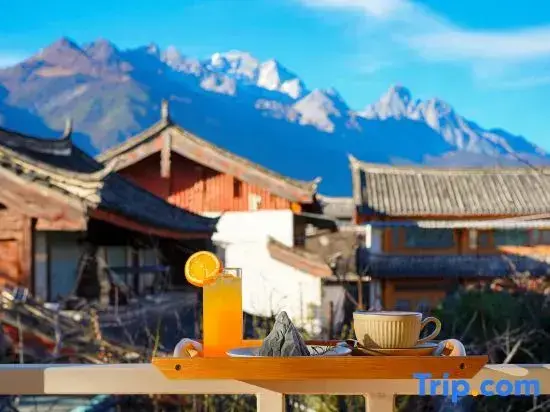 Лицзян: Moye Luxury Snow Mountain View Courtyard Coffee Garden Impression Holiday Beauty Su