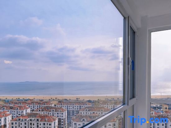 Циндао: Deep Blue 1996 Seaview Apartment (Qingdao Golden Beach Branch)