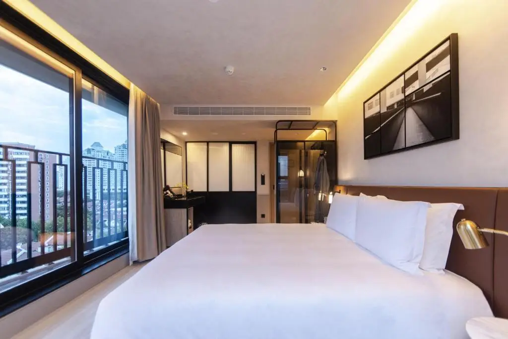 Шанхай: Mia Hotel - Shanghai Shaanxi South Road