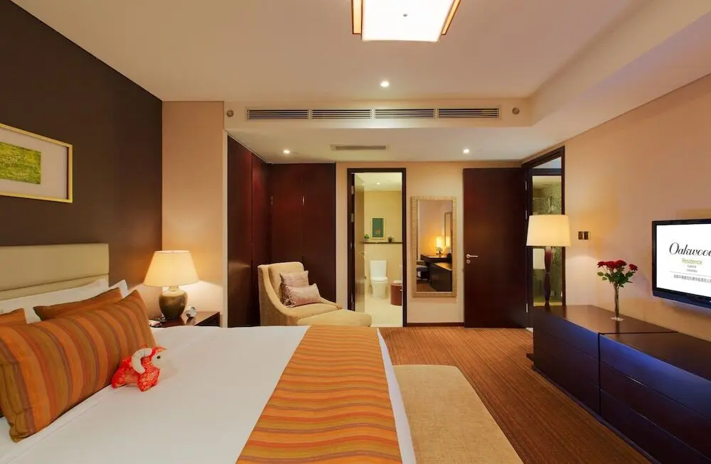 Чэнду: Oakwood Residence Funder Chengdu