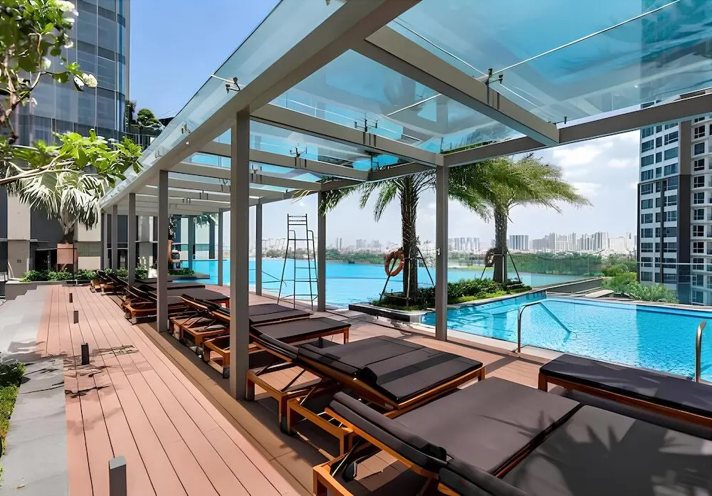 Хошимин: Landmark 81 - Sun Megalight Apartment