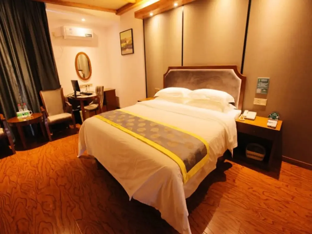 Бочжоу: Greentree Inn Bozhou Qiaocheng District Yidu International Hotel