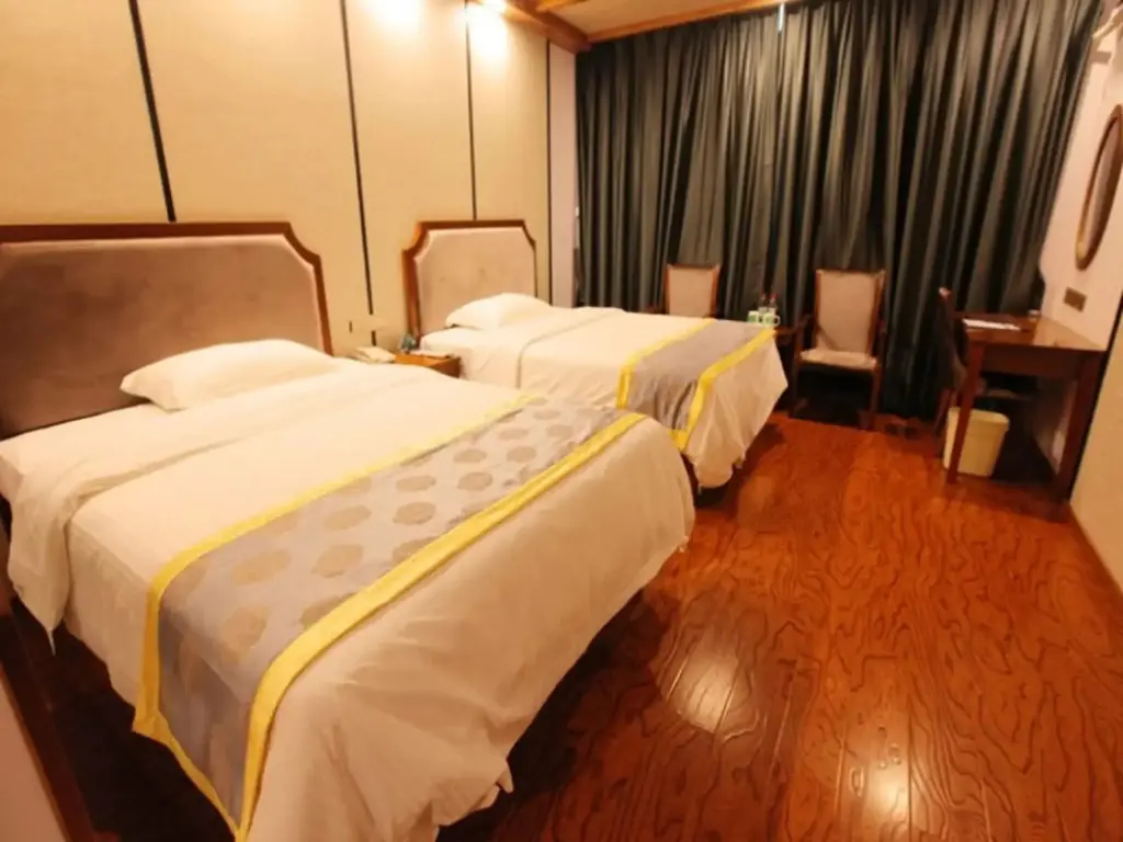 Бочжоу: Greentree Inn Bozhou Qiaocheng District Yidu International Hotel