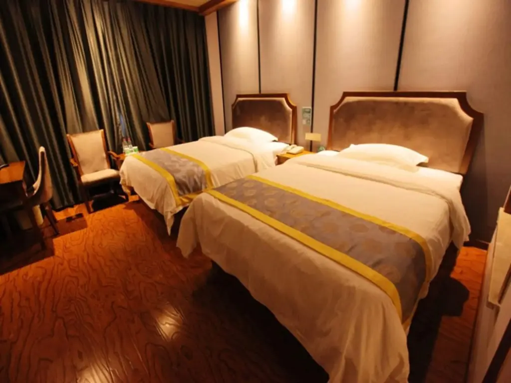 Бочжоу: Greentree Inn Bozhou Qiaocheng District Yidu International Hotel