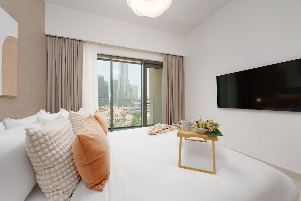 Дубай: Maison Privee - High-End Apt w/ Direct Burj Khalifa Views