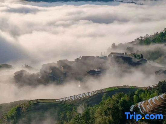 Longsheng: Longji Terrace Binlaiyue Homestay (Jinfoding Cable Car Dian)