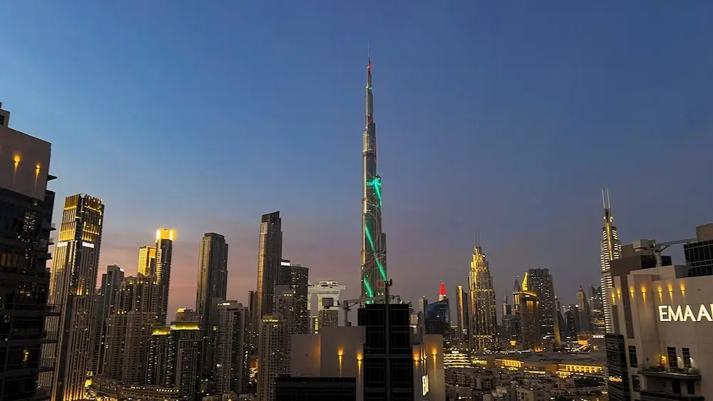 Дубай: With Burj Khalifa View