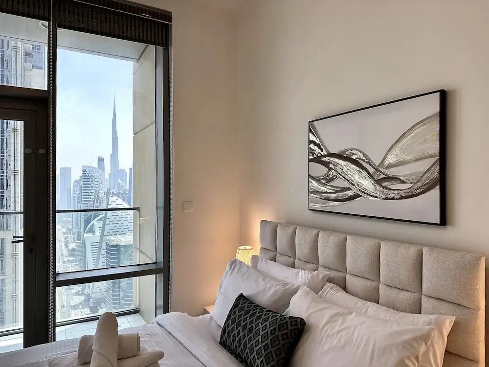 Дубай: Lux BnB Amna Tower Burj Views