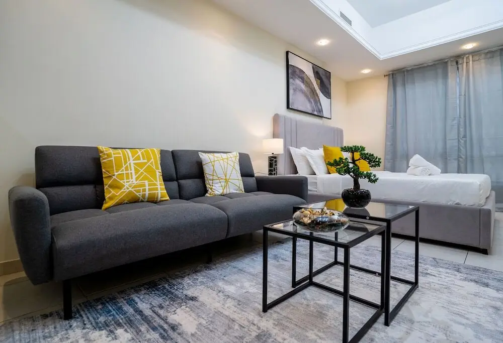 Дубай: Tanin - Luxurious and Contemporary Studio in JLT Cluster R