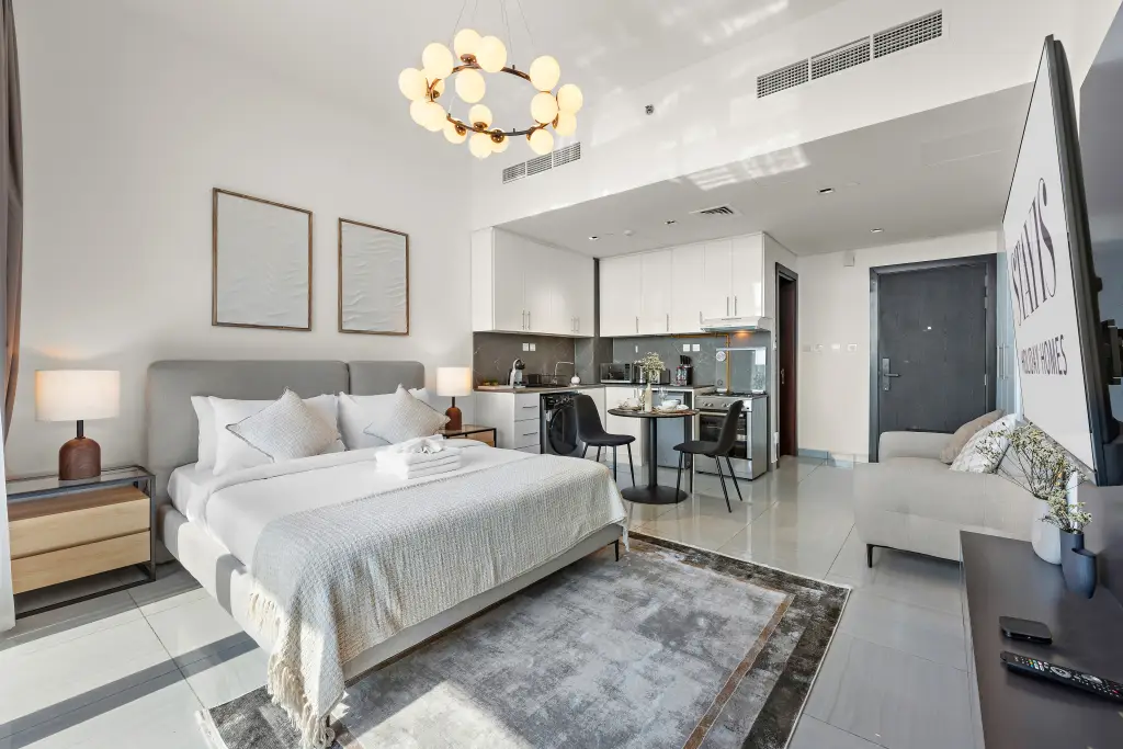 Дубай: Апартаменты Stayis- Brand New Stylish Suite Studio apartment Dubai
