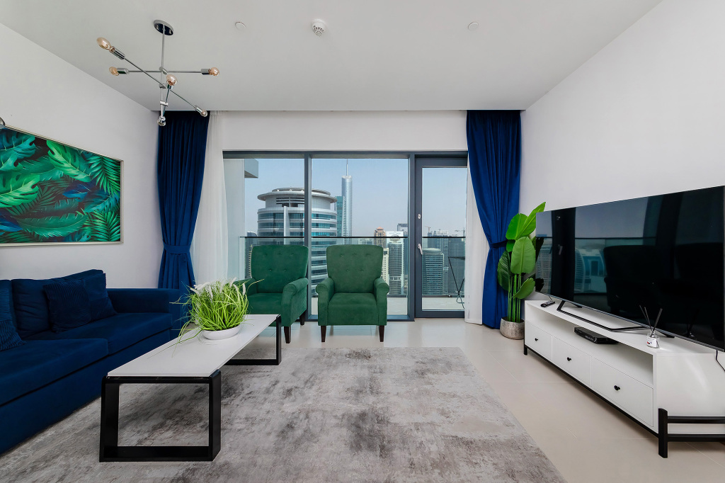 Апартаменты Stylish 2BR with Marina Views — фото 1