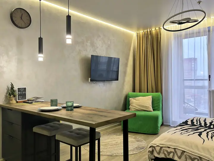 Омск: Квартира-Cтудия 33 м² 9/14