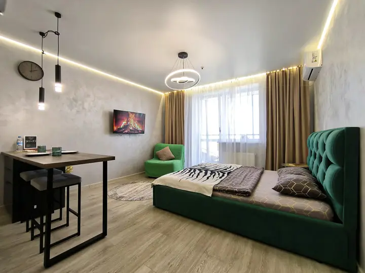 Омск: Квартира-Cтудия 33 м² 9/14
