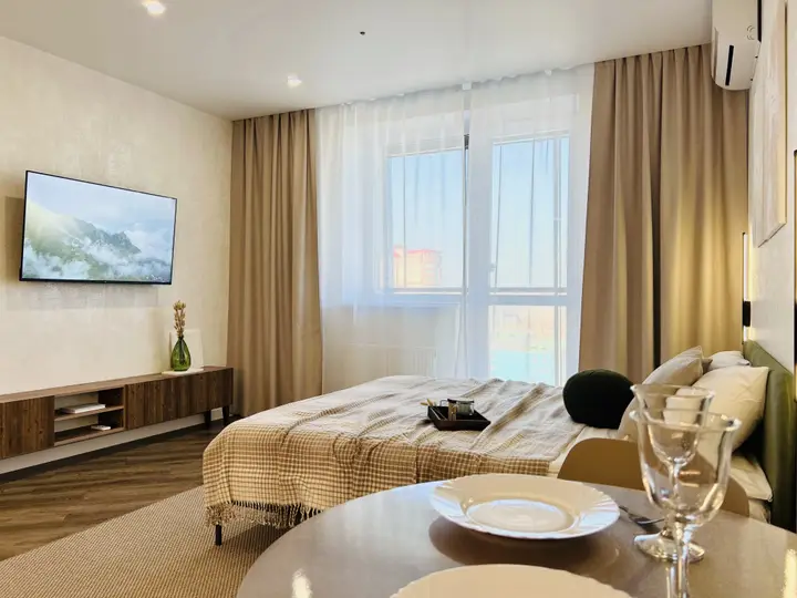 Омск: Апартаменты Cozy Rent Japandi