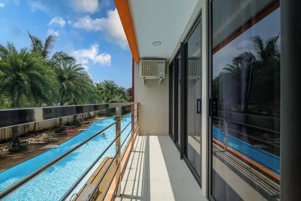 Тхаланг: Beachfront 1Bed Condo Maikhao Beach-MBC1