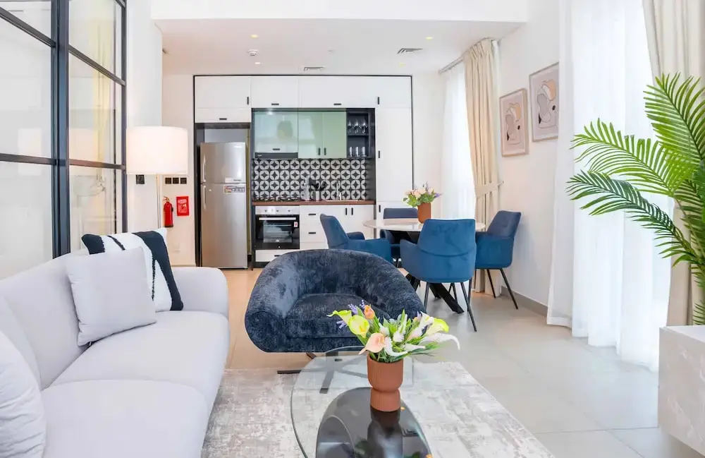 Дубай: Cozy 2BR Apartment in Socio Tower 2