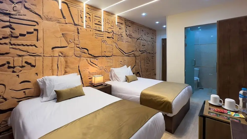 Гиза: Celia Pyramids View inn