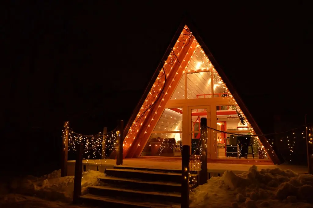 Дубрава: Частный дом A-frame DubHouse